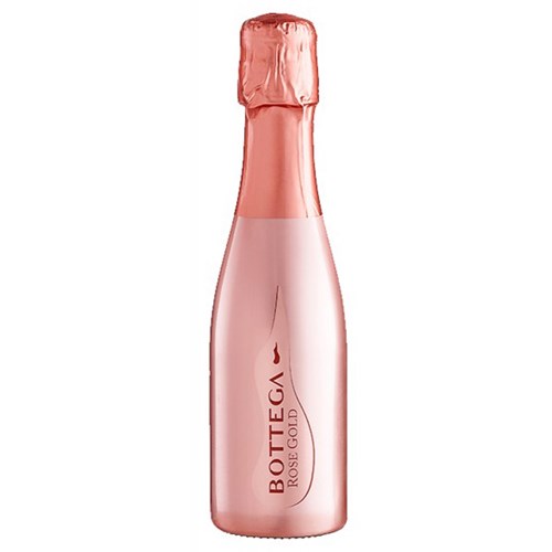 Mini Bottega Rose Gold Prosecco 20cl - Fast Shipping